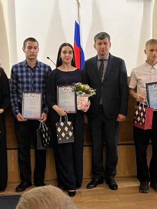 Награждение лучших активистов города Ейска